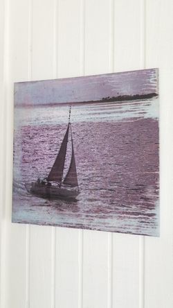 Sailboat on Canvas