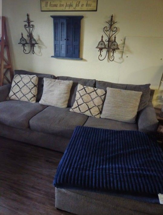 Sofa with Pillows