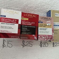 L’Oréal Moisturizers And ROC