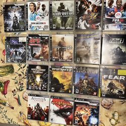 16 PS3 Games 