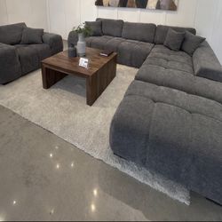 GREY BUBBLE SECTIONAL COLLECTION 🛋️🩶🛋️