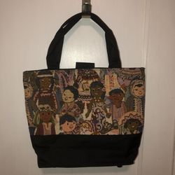 Nwot Children of the world tapestry tote bag