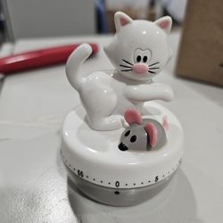 Cute cat and mouse 60min timer. 