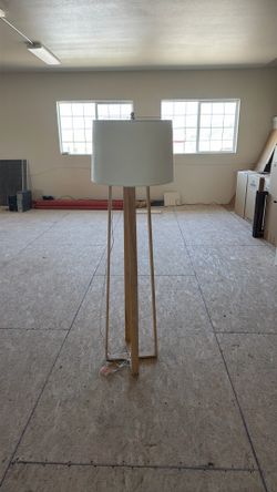 Wood Floor Lamp