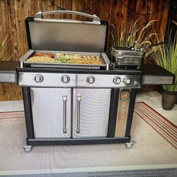 Model 1963 Black stone 28” Pro Griddle /Deep Fryer