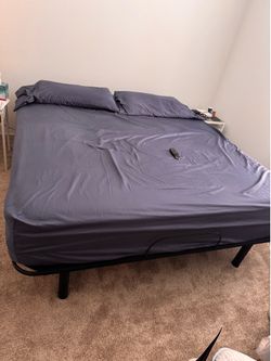 King position bed with mattress