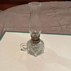 Antique Oil Lamp 
