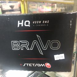 Stetsom Bravo 400 Watts Rms 4 Channel Amp On Sale For 99.99