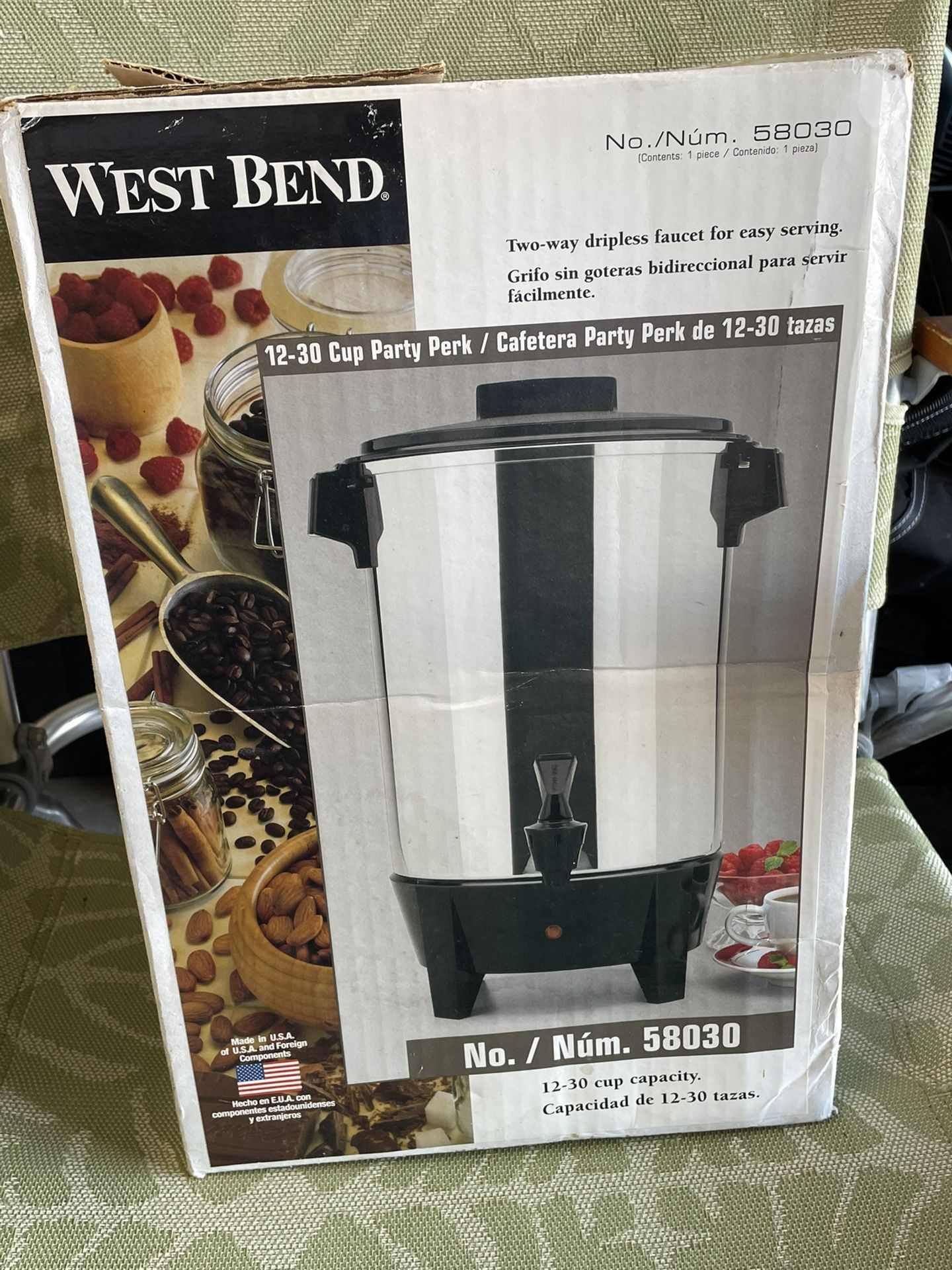 WESTBEND 12 - 30 CUP PARTY PERK