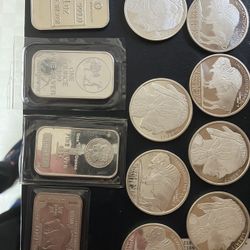 .999 Fine Silver Rounds And Bars