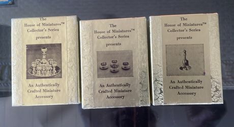 Antique Miniatures And Dollhouse Accessories