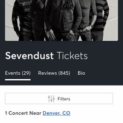 Sevendust / Static-X   Tickets   10/26/23