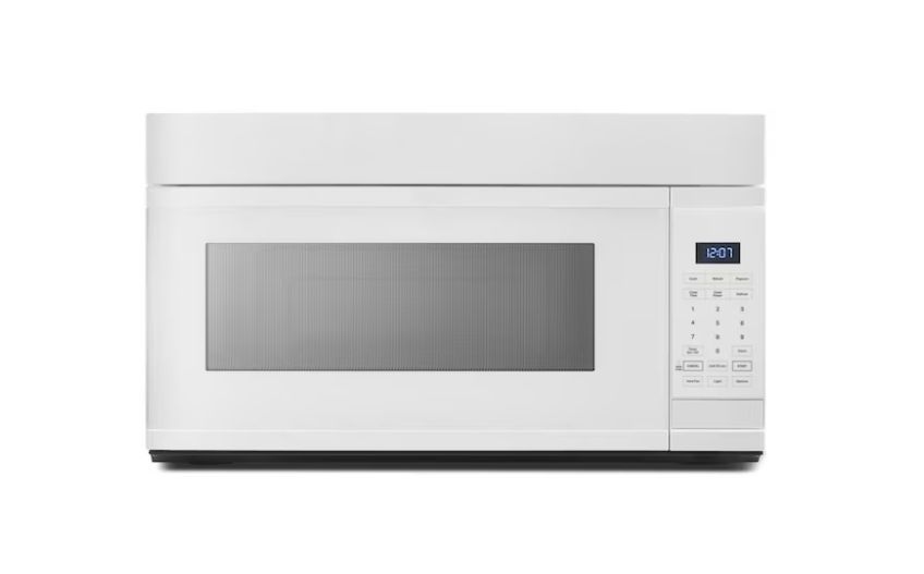 SAMSUNG 1.6-Cu. Ft. Over-the-Range Microwave – White Model #ME16A4021AS