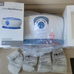 NEW Homedics ParaSpa Deluxe Paraffin Bath Heat Therapy System Model 250