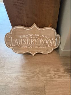 Laundry room Wall art