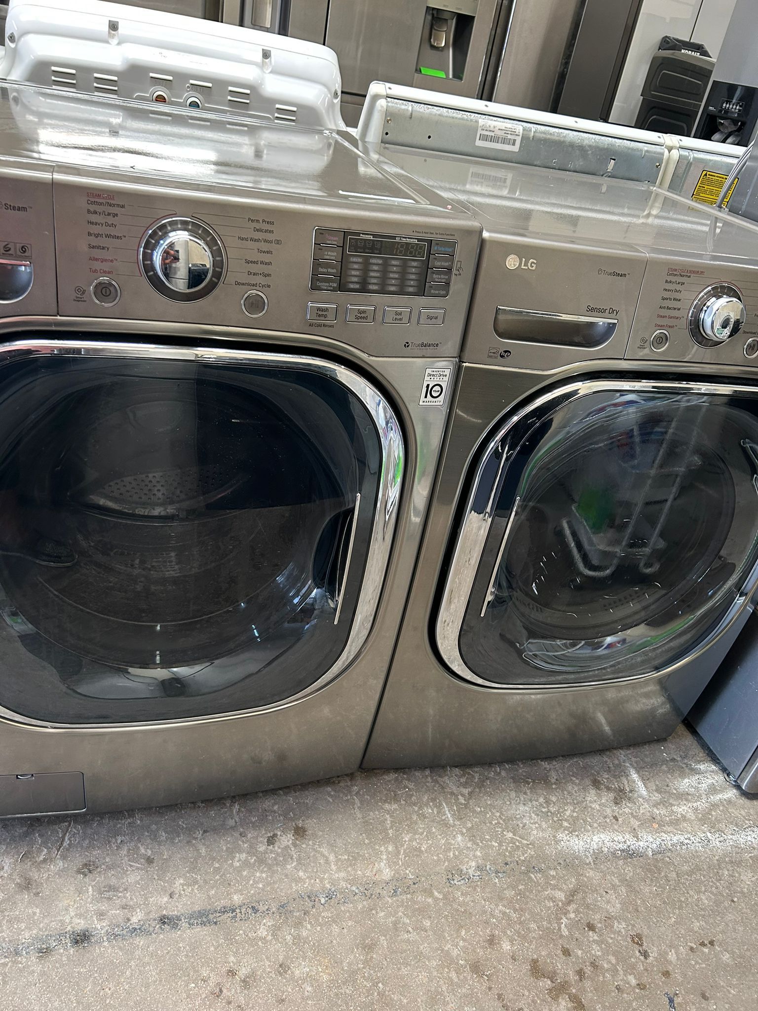 LG Front Load Washer And Dryer Set