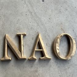 Gold Letters