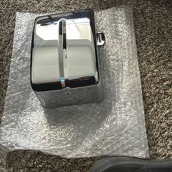 Left Side Motorcycle Chrome Casing