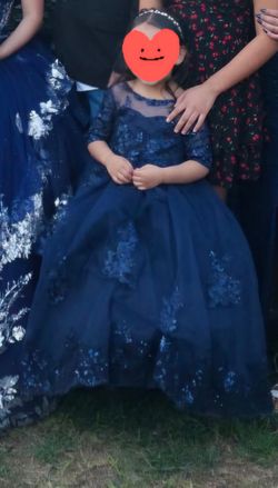 Quinceanera dress for little girls