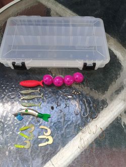 Fishing Equipment Tackle Box Bait Only $4
