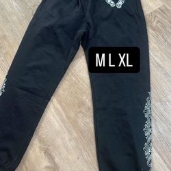 Chrome heart sweats