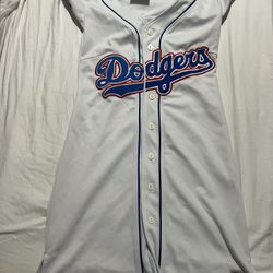 Dodgers Jersey Dress Adult Small