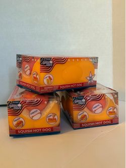 Squishy hot dog toy Squeezy