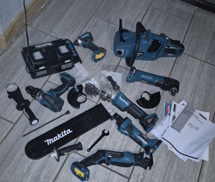 Makita 10 Piece Tool Set