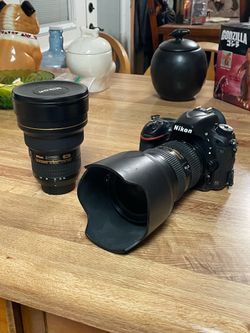 Nikon D750 and lenses