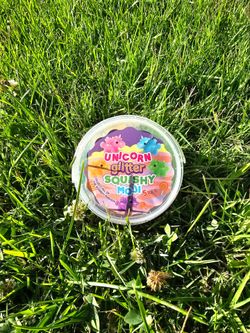 Unicorn Glitter Squishy Moji 🦄