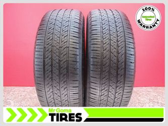 2 BRIDGESTONE ALENZA A/S02 RFT 235/60R18 USED TIRES 7.2/32 TREAD 103H 2356018