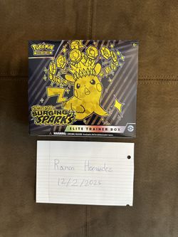 Pokemon Surging Sparks ETB