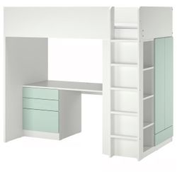 cama Y Escritorio Para Niñas