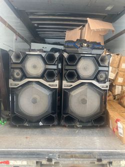 Samsung MX-JS9(contact info removed)W Bluetooth Giga Sound System
