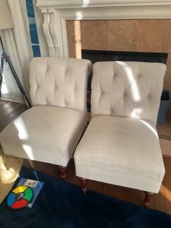 Pair of comfy chairs