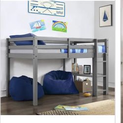 Twin Low Loft Bed 