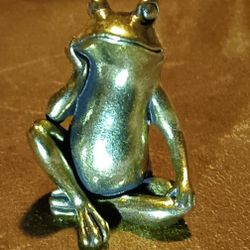 Happy Little Frog Figurine