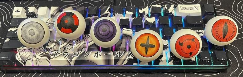 Customized Naruto Eye Ping Pong Balls