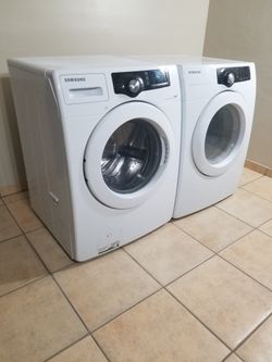 Samsung Washer And Electric Dryer Large Capacity Free Deliver And Install 3 Month Warranty....