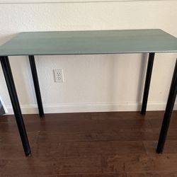 IKEA Glass and Metal Table or Desk