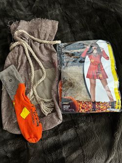 Trick 'r Treat Sam Hooded Dress Costume Adult Plus 1X