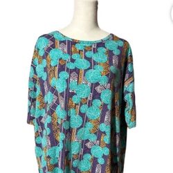 LuLaRoe Womens Disney Irma Tunic Shirt - XS- Minnie Mouse

