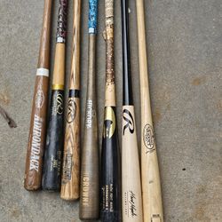 Wood Baseball Bats Siz 28 - 36