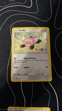 Stufful 110/147 Pokémon Card Toys R Us Promo