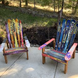 Ski  Adirondack Chairs 