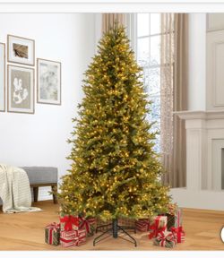7 ft Artificial Christmas Tree with lights