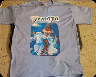 Yemaya Orisha Unisex T-Shirt, Ocean Goddess Top, Yoruba Orisha, Spiritual Faith