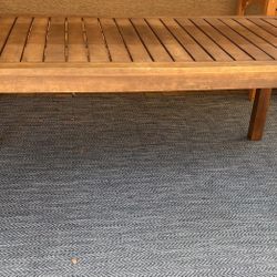 Outdoor Wood Dining Table 