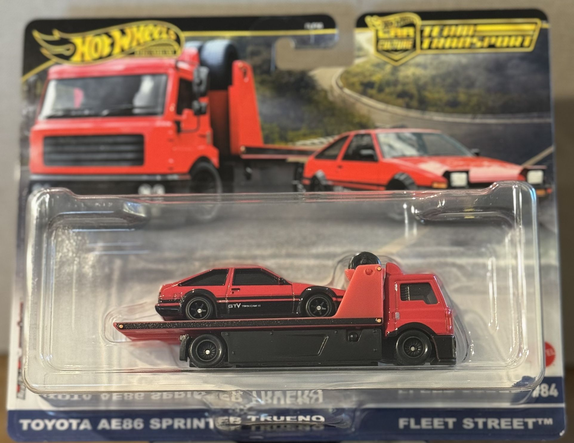 Hot Wheels Team Transport Toyota AE86