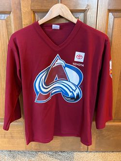 Vintage Youth 14-16 Mini AVS Medium Colorado Avalanche Jersey